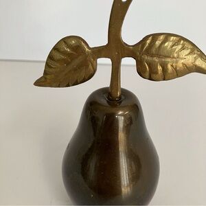 Brass Pear Shape Bell vintage
